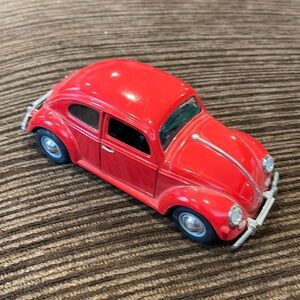 Die-cast Volkswagen Beetle 1/4 Scale 1955 #ss7707, Red Couple Small